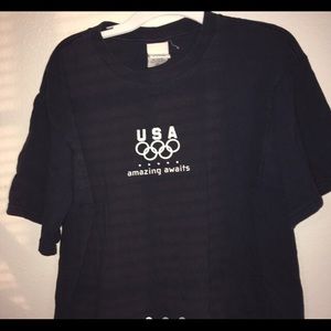 Vintage Navy Blue U.S.A Olympic Shirt